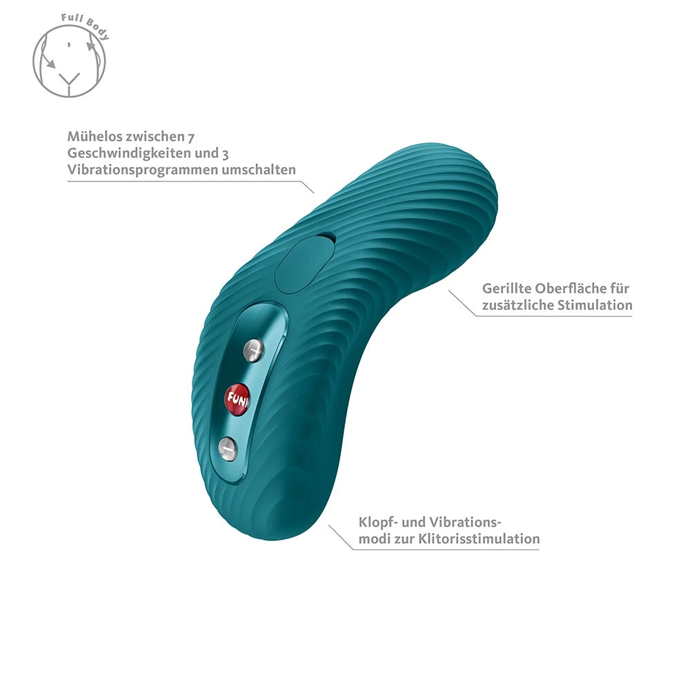 Fun Factory Laya III Lay-On Giyilebilir ve Vurmalı Mini Vibratör