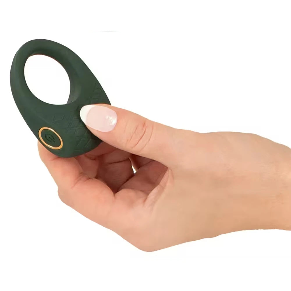 Emerald Love Luxurious Vibro Cock Ring Titreşimli Penis Halkası