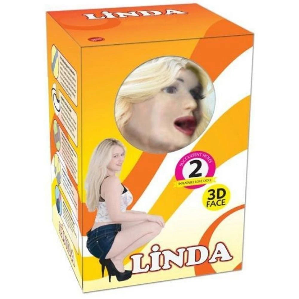 Linda Sesli Realistik Vajina ve Anüslü Şişme Bebek