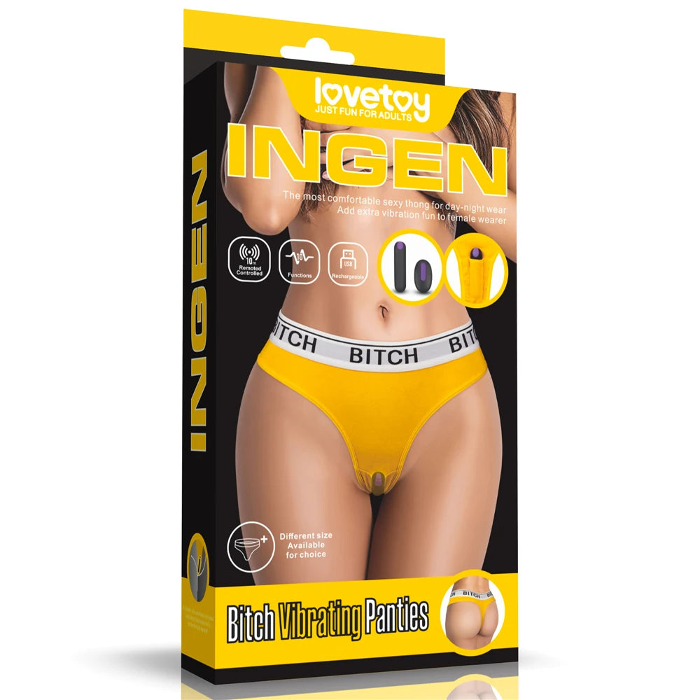 Lovetoy Bitch Giyilebilir Uzaktan Kumandalı Vibratör