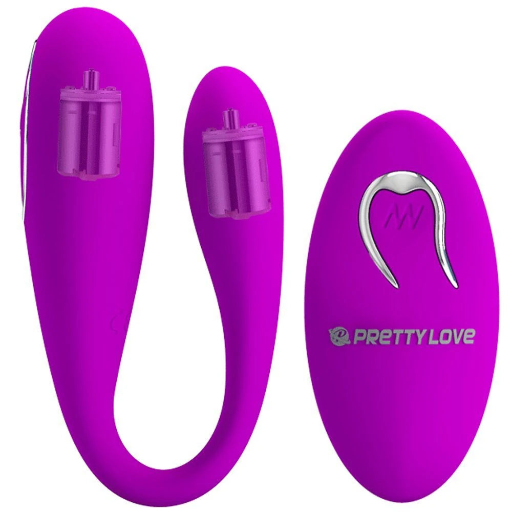 Pretty Love Algernon 12 Modlu Partner Vibratör-Purple