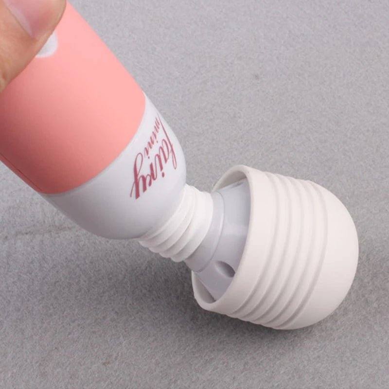 Frowzer Fairy Wand Güçlü Titreşimli Elektrikli Masaj Aleti-White