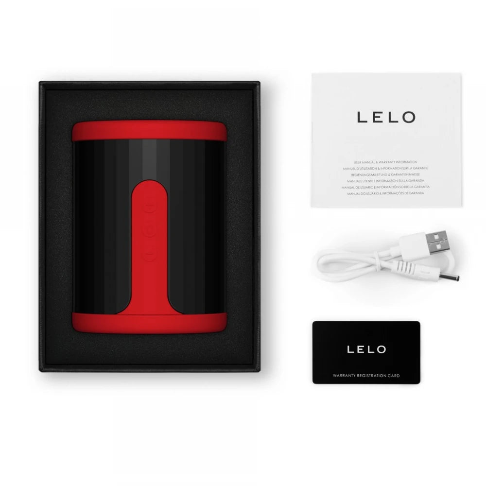 Lelo F2S Uygulama Kontrollü Dayanıklılık Antrenman ve Egzersiz Aleti-Red