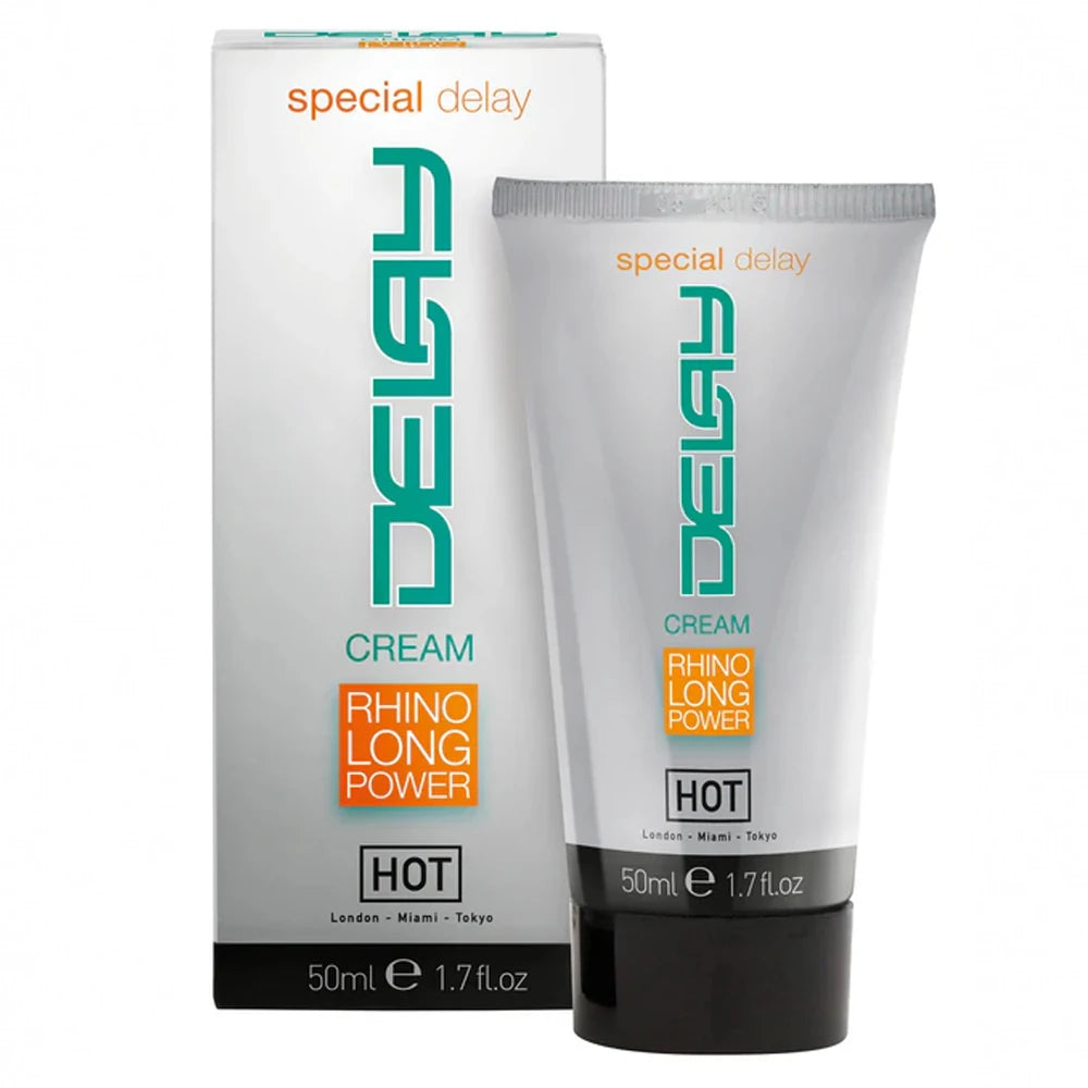 Hot Rhino Special Delay Cream Erkeklere Özel Penis Kremi 50 Ml.