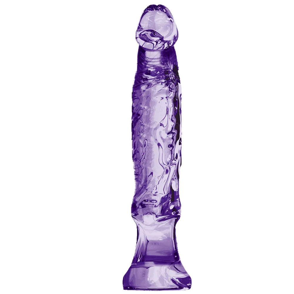 ToyJoy Anal Starter Dick Mor Vajinal ve Anal Jel Doku Penis 16 Cm.