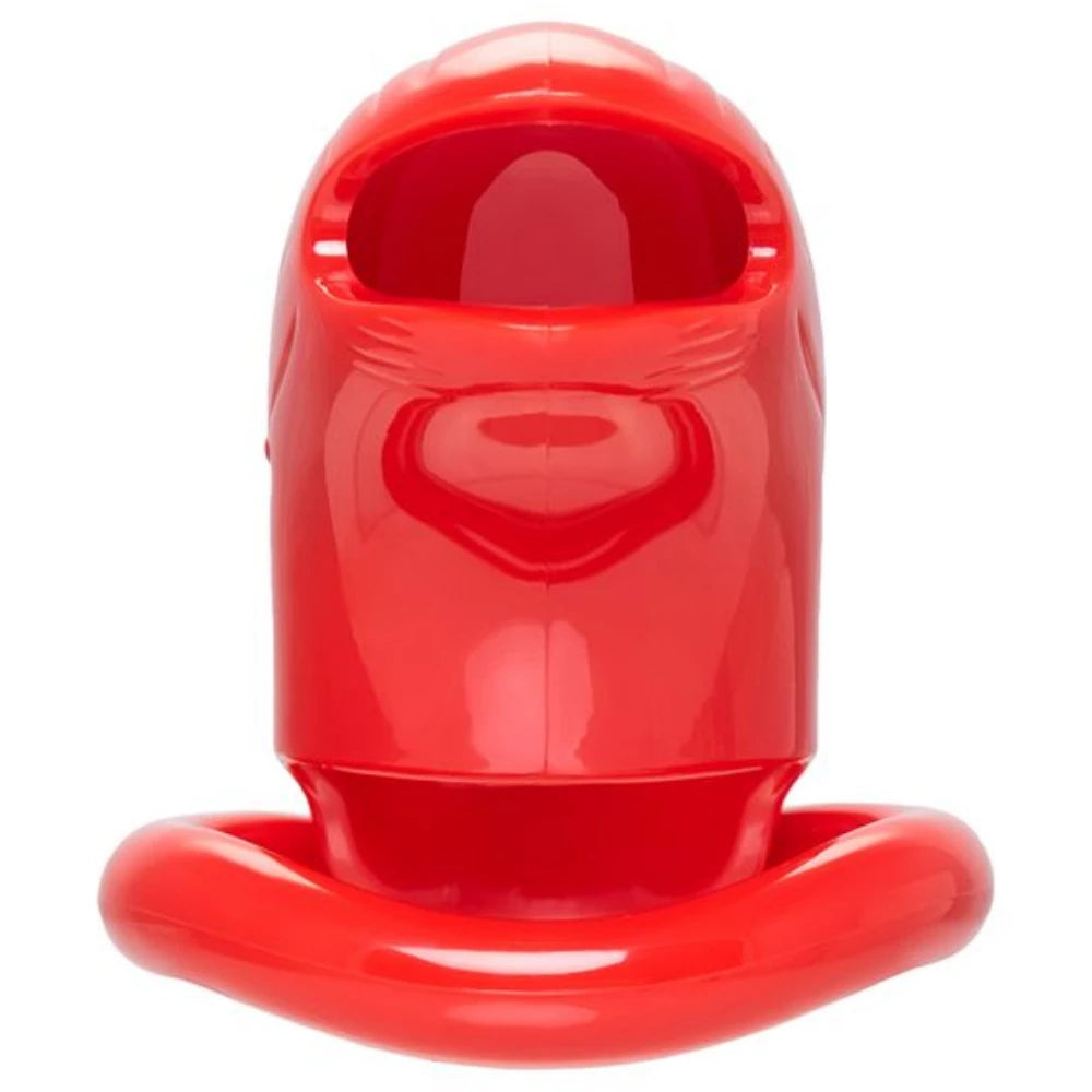 The Worx Dick Cage Red Kilitlenebilir Penis Kafesi