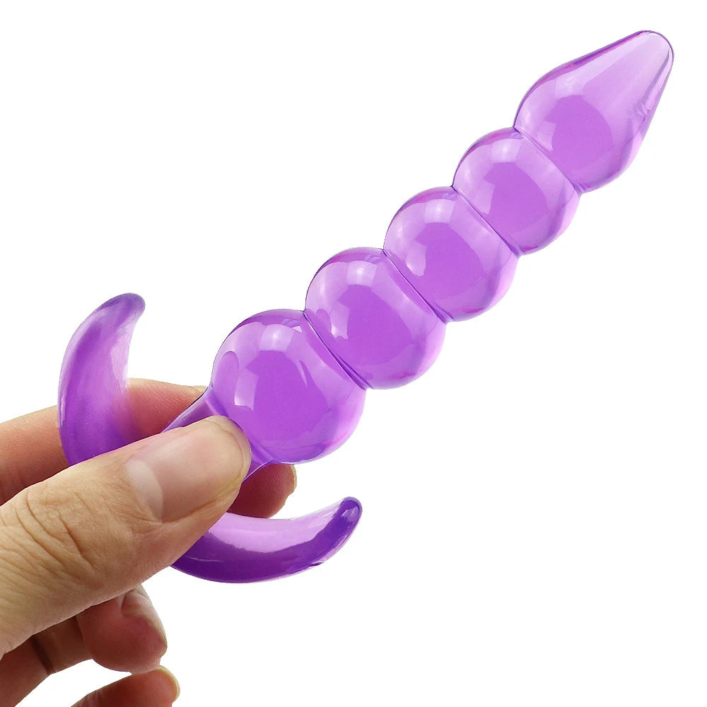 Frowzer Anal Fantasy Silicone Butt Beads Anal Training Silikon Anal Plug-Purple