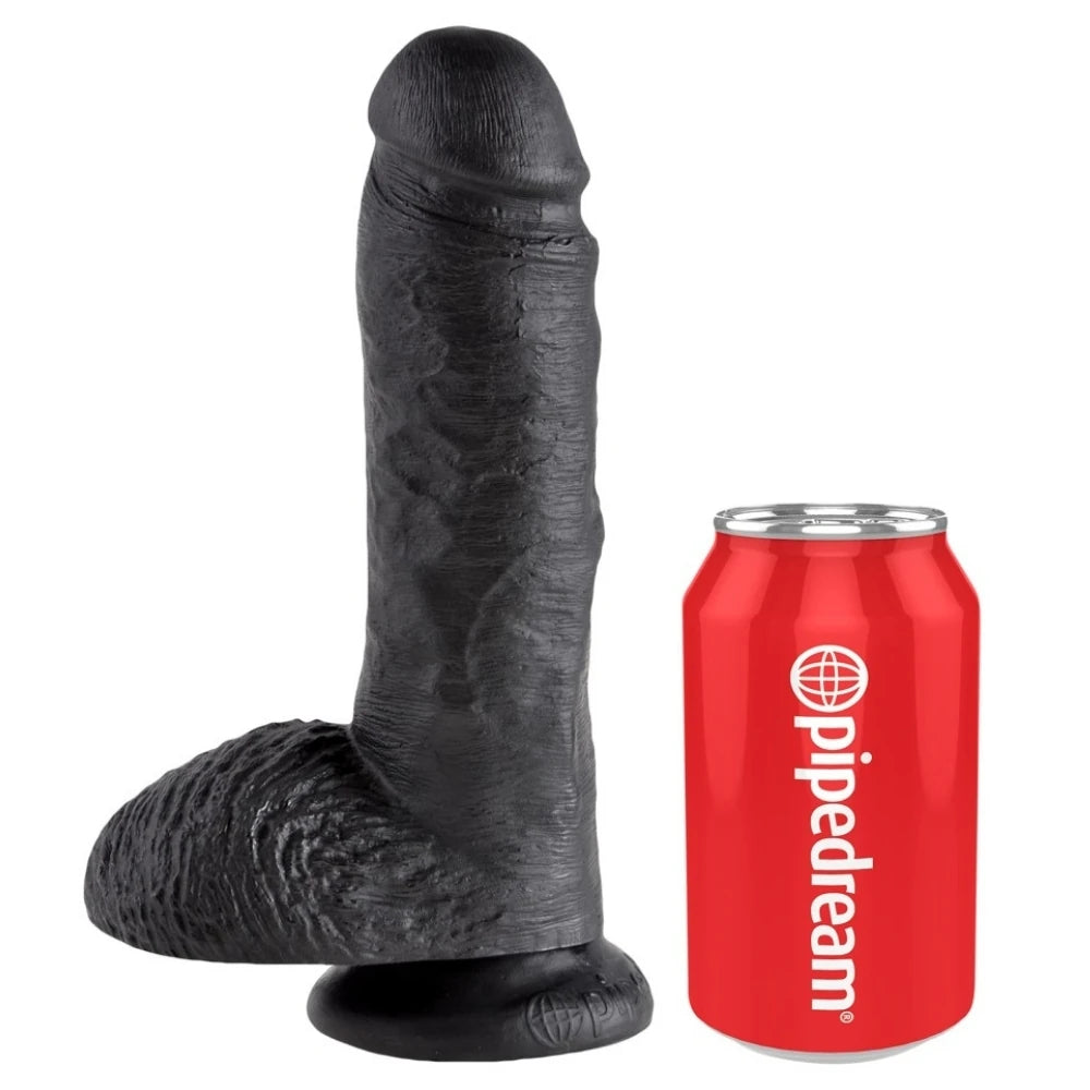 Pipedream King Cock 8 Inch Cock With Balls Realistik Penis