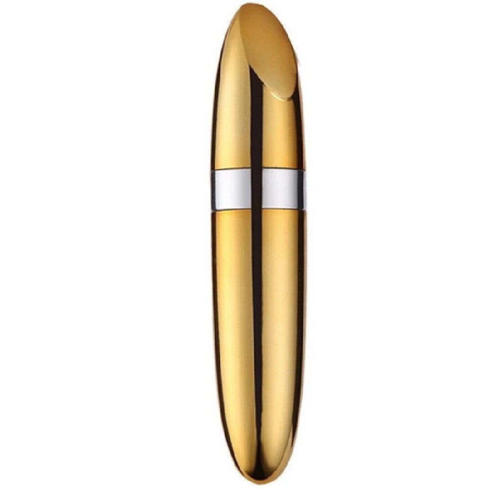 Erox Lipstick Compact Power Full Mini Ruj Vibratör-Yellow