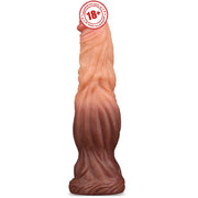 Lovetoy Dual Layered Platinum Silicone 24.5 Cm Monster Realistik Dildo