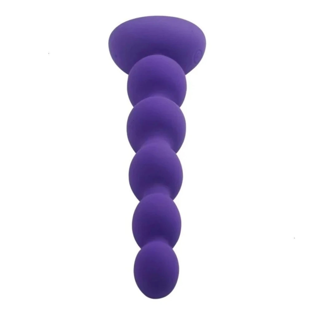 Aphrodisia Silicone 5 Beads Uzaktan Kumandalı Boncuk Anal Vibratör