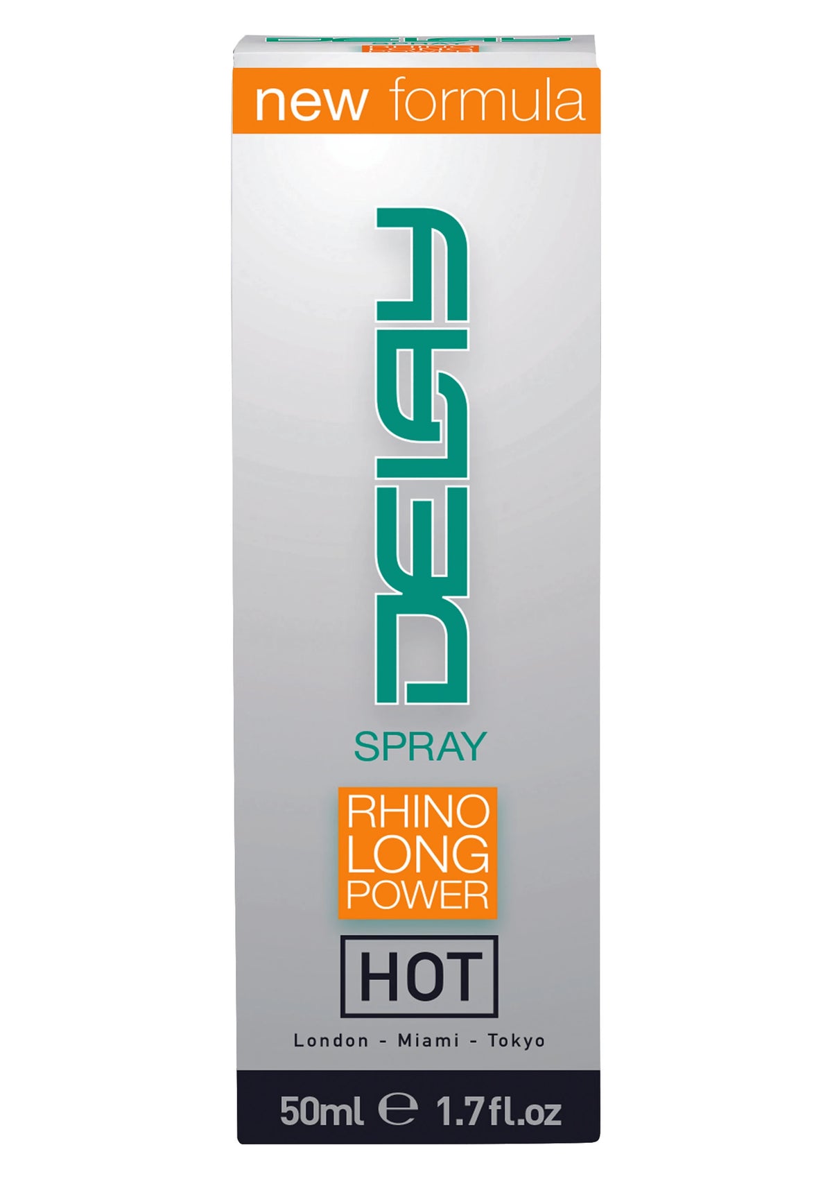 Hot Rhino Long Power Delay Spray Erkeklere Özel Penis Spreyi 50 Ml.