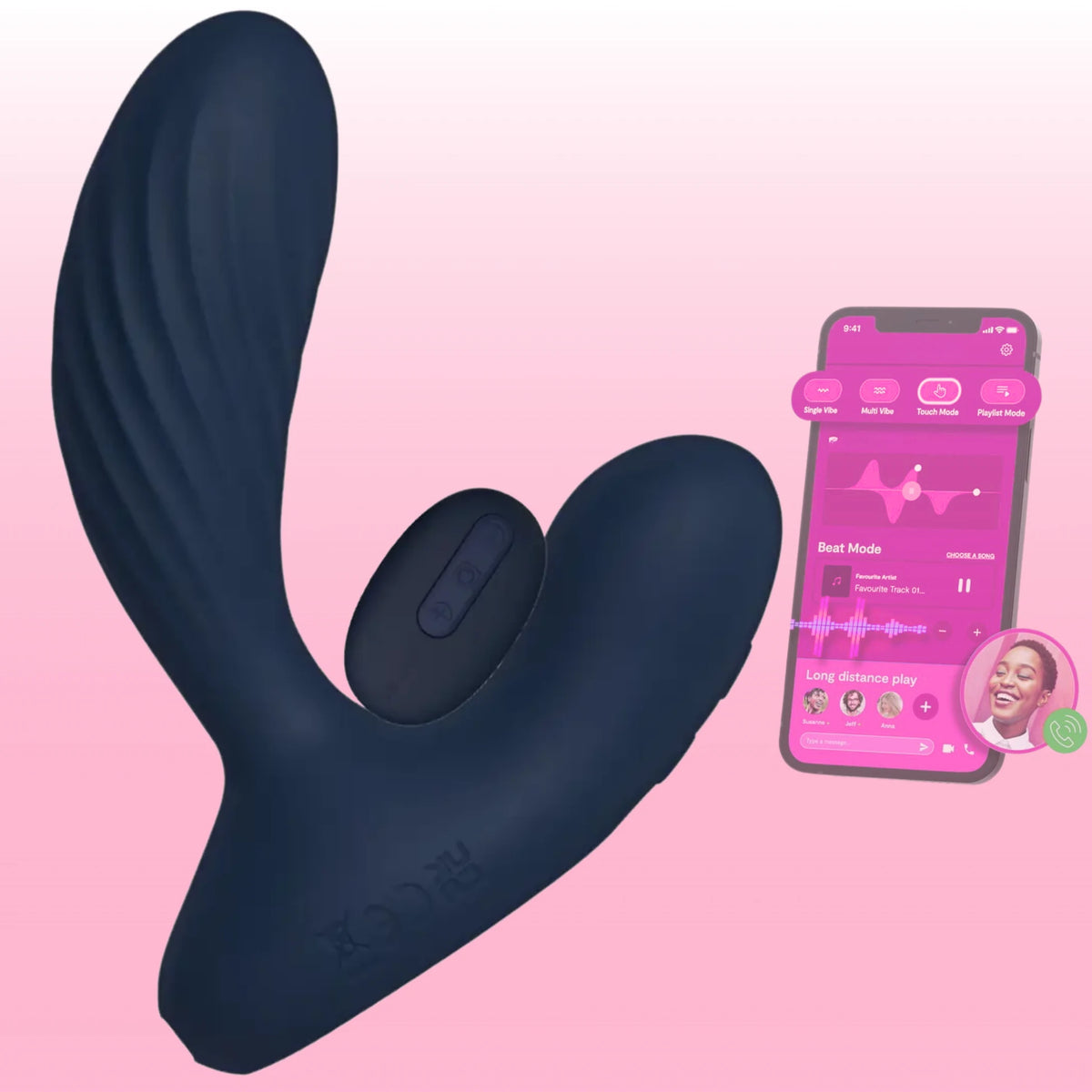 Svakom Vick Neo 2 Telefon Kontrollü Isıtmalı ve Manyetik Kumandalı Prostat Masaj Aleti