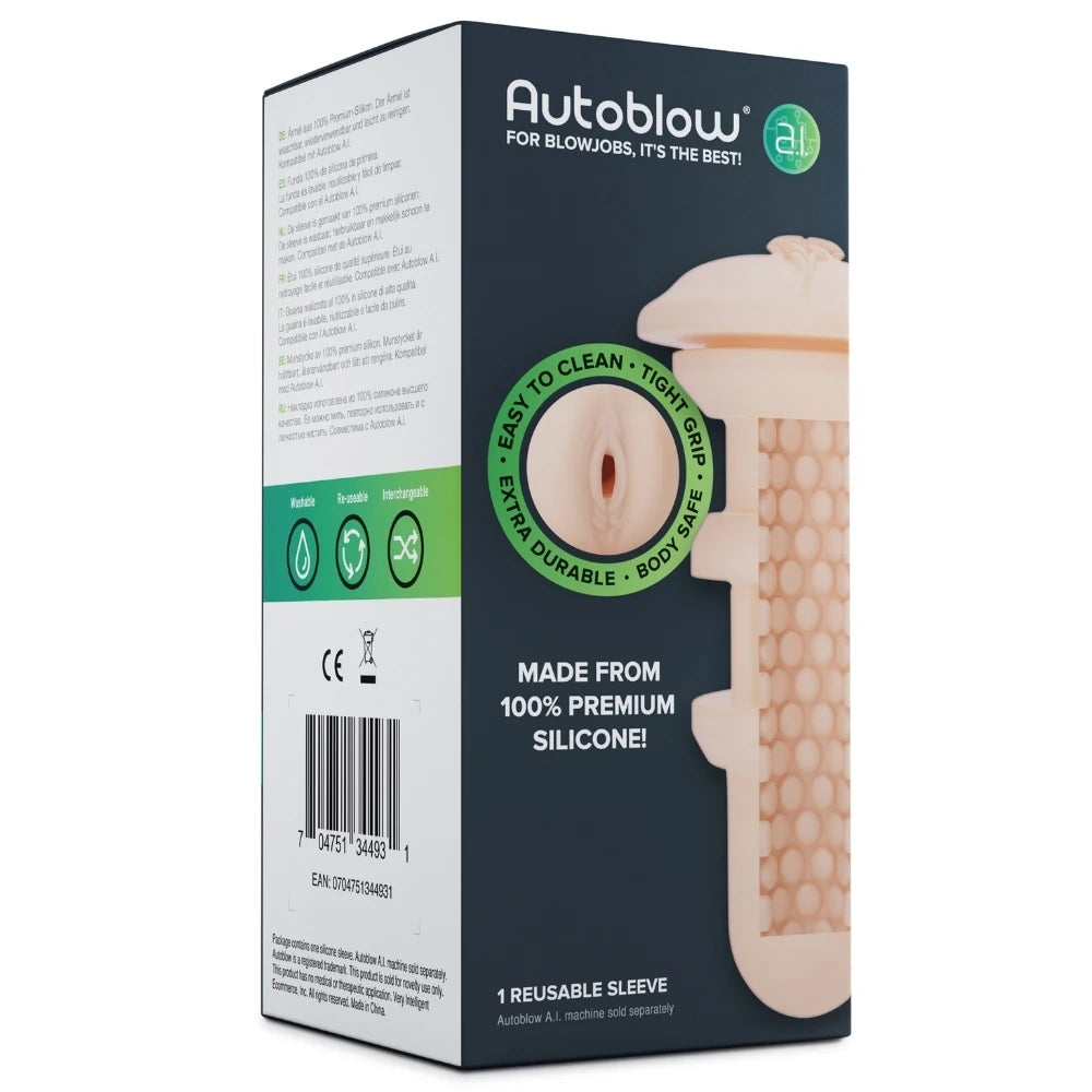 Autoblow A.I. Seks Makinesi Yedek Vajina Başlık