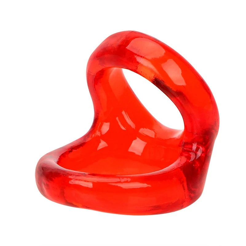 Frowzer Latex Testis Destekli Penis Halkası Kırmızı