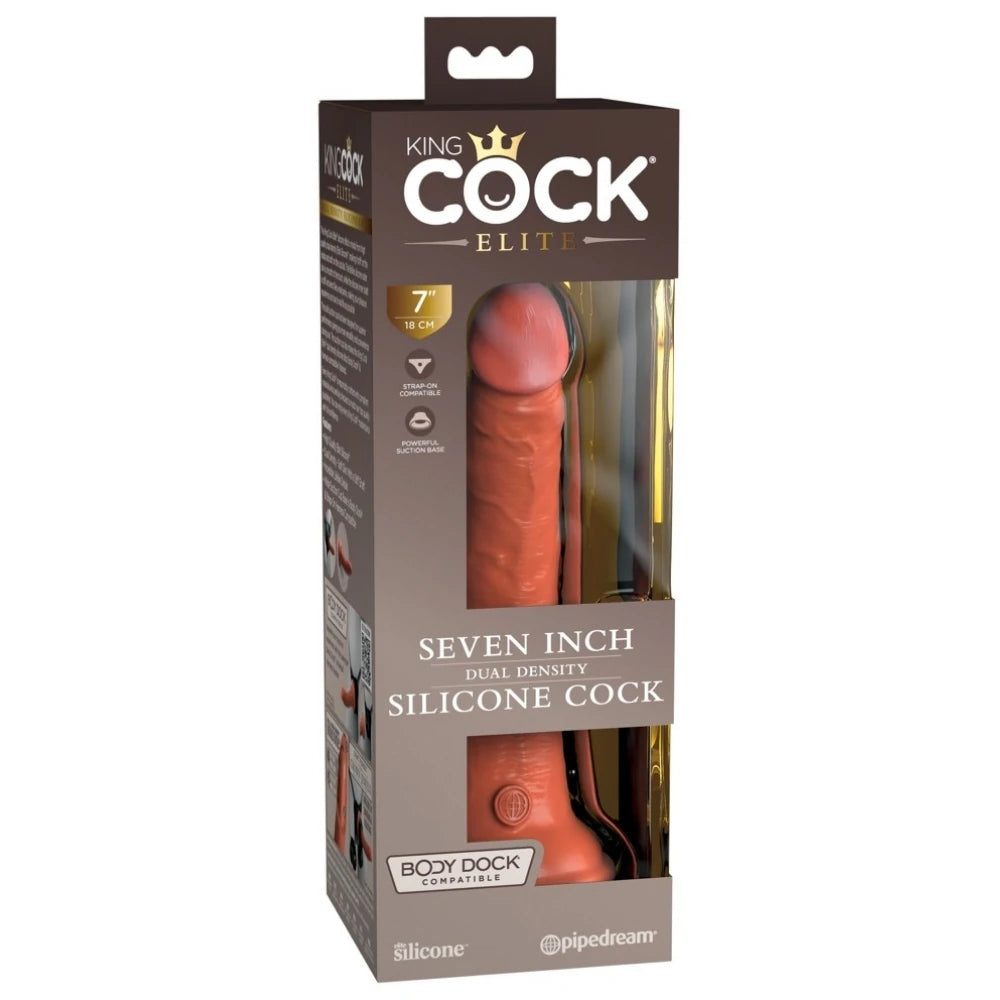 Pipedream King Cock Elite 17 Cm Dual Density Silicone Cock Realistik Penis