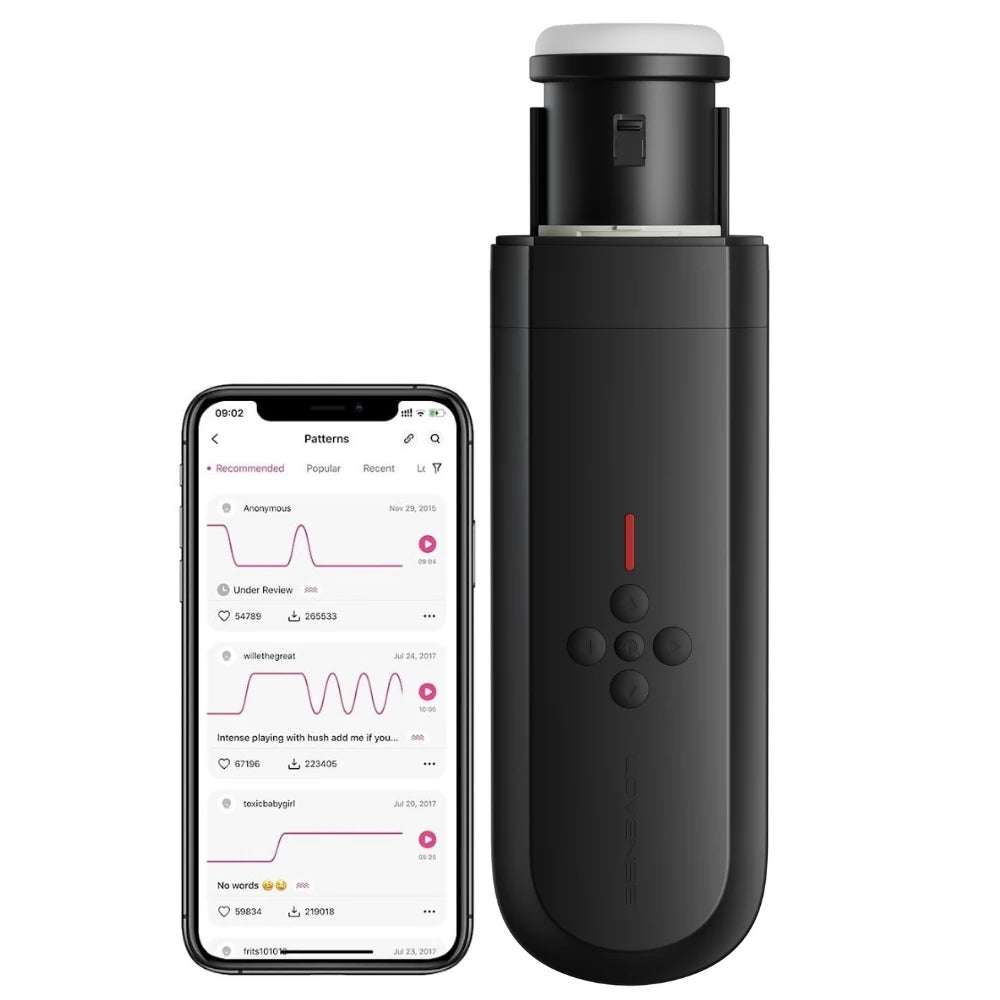 Lovense Solace Telefon Kontrollü İleri Geri Hareketli Otomatik Masturbator