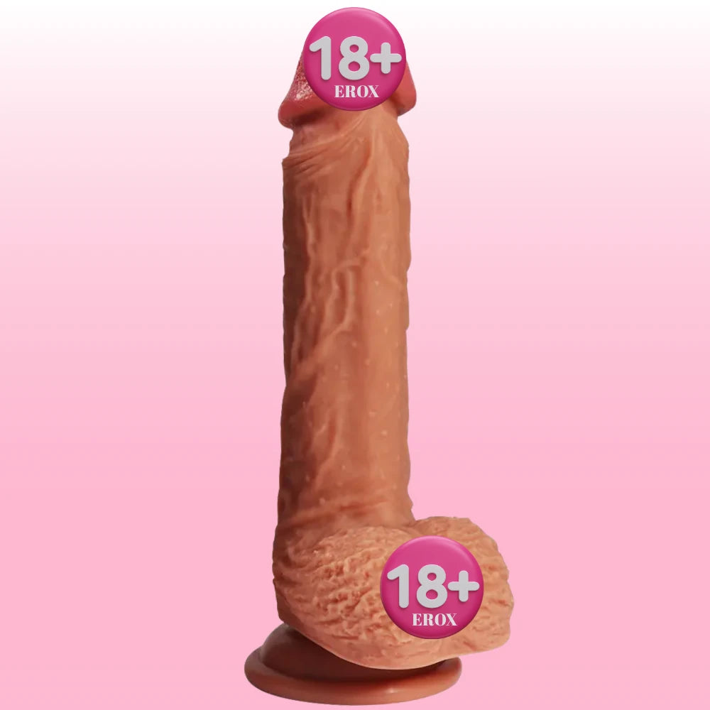 Shequ Dildo Series Dean Natural Doku 21 Cm Realistik Penis SQ-WBD10007