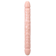 Doc Johnson Classic Jr. Veined Double Header 30 Cm Çift Taraflı Realistik Penis Flesh
