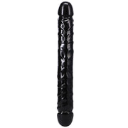 Doc Johnson Classic Jr. Veined Double Header 30 Cm Çift Taraflı Realistik Penis Black