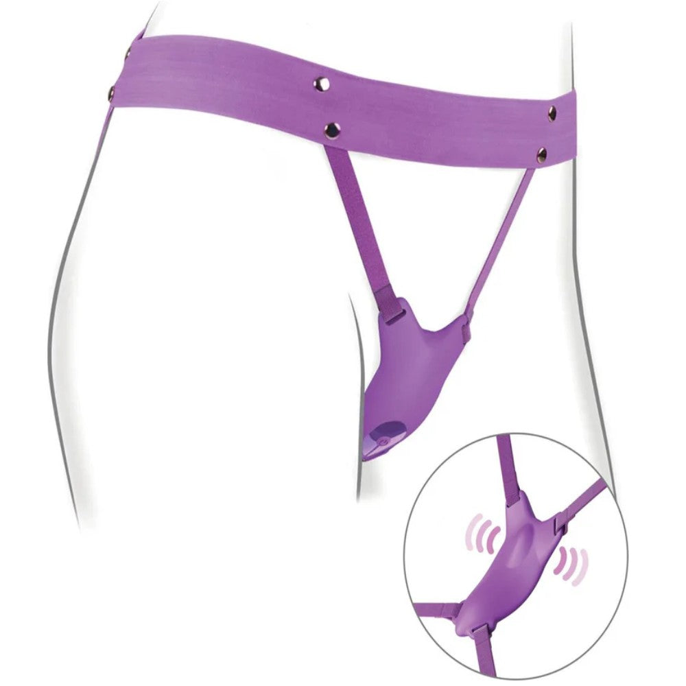 Pipedream Fantasy For Her Ultimate Butterfly Strap-On Giyilebilir Vibratör