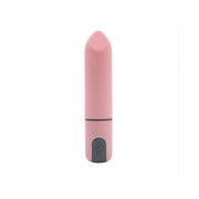 Premium Pembe Şarjlı Kurşun Vibratör 12 Kademeli Sessiz Titreşimli Kompakt Mini Tasarım 8,7 cm