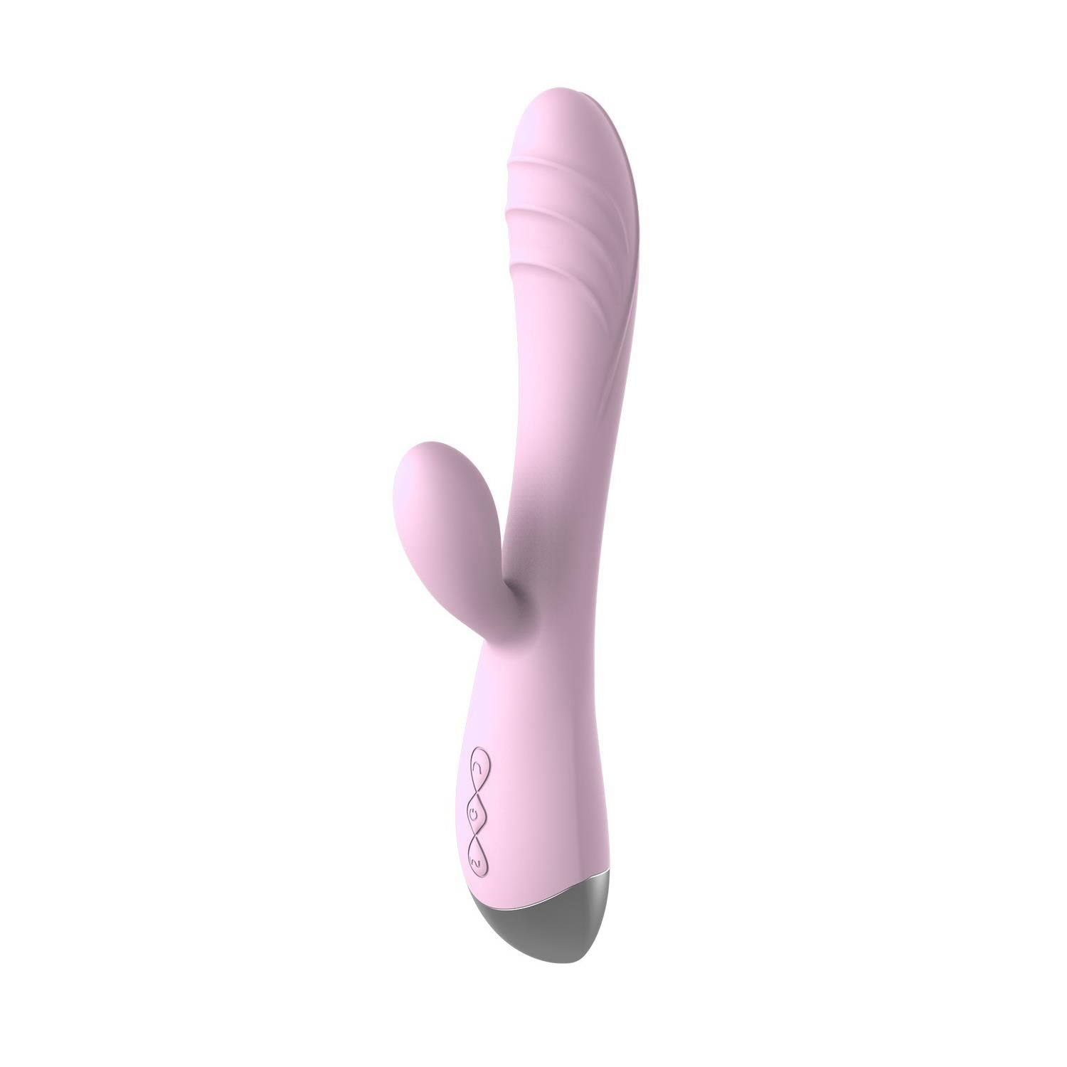 Pembe Rabbit Titreşimli Vibratör 10 Mod USB Şarjlı Su Geçirmez