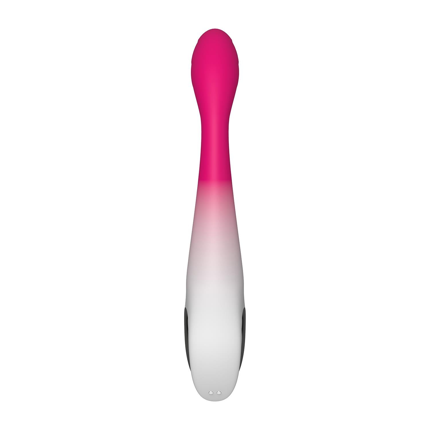 LCD Ekranlı Spiral Dokulu Parmak Form Stimülatör 10 Mod USB Şarjlı Silikon 23,4cm