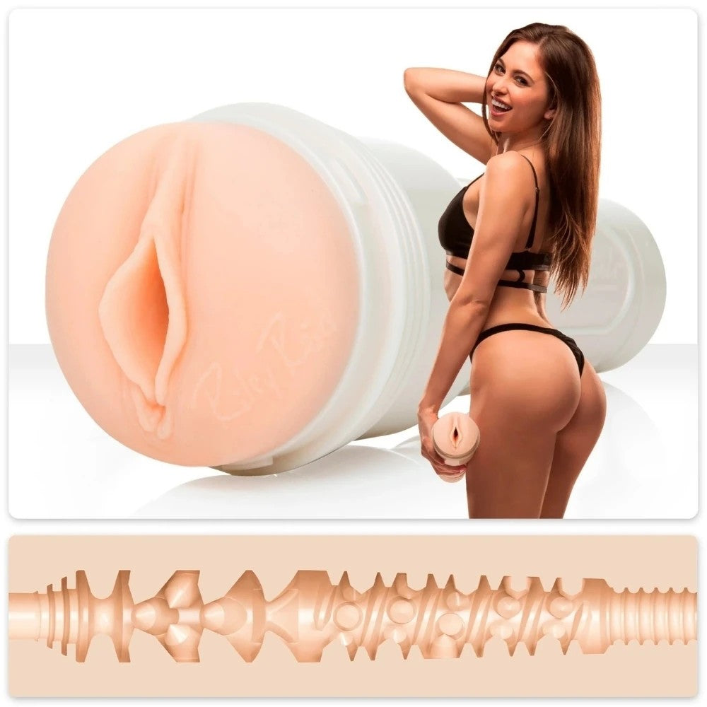 Fleshlight Girls Riley Reid Utopia Realistik Vajina Masturbator