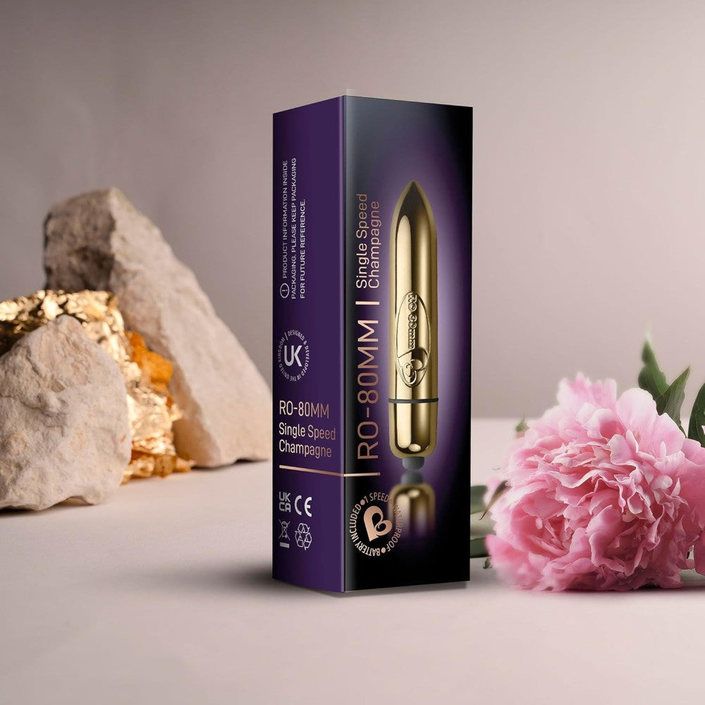 Rocks-Off RO-80 MM Gold Mini Vibratör