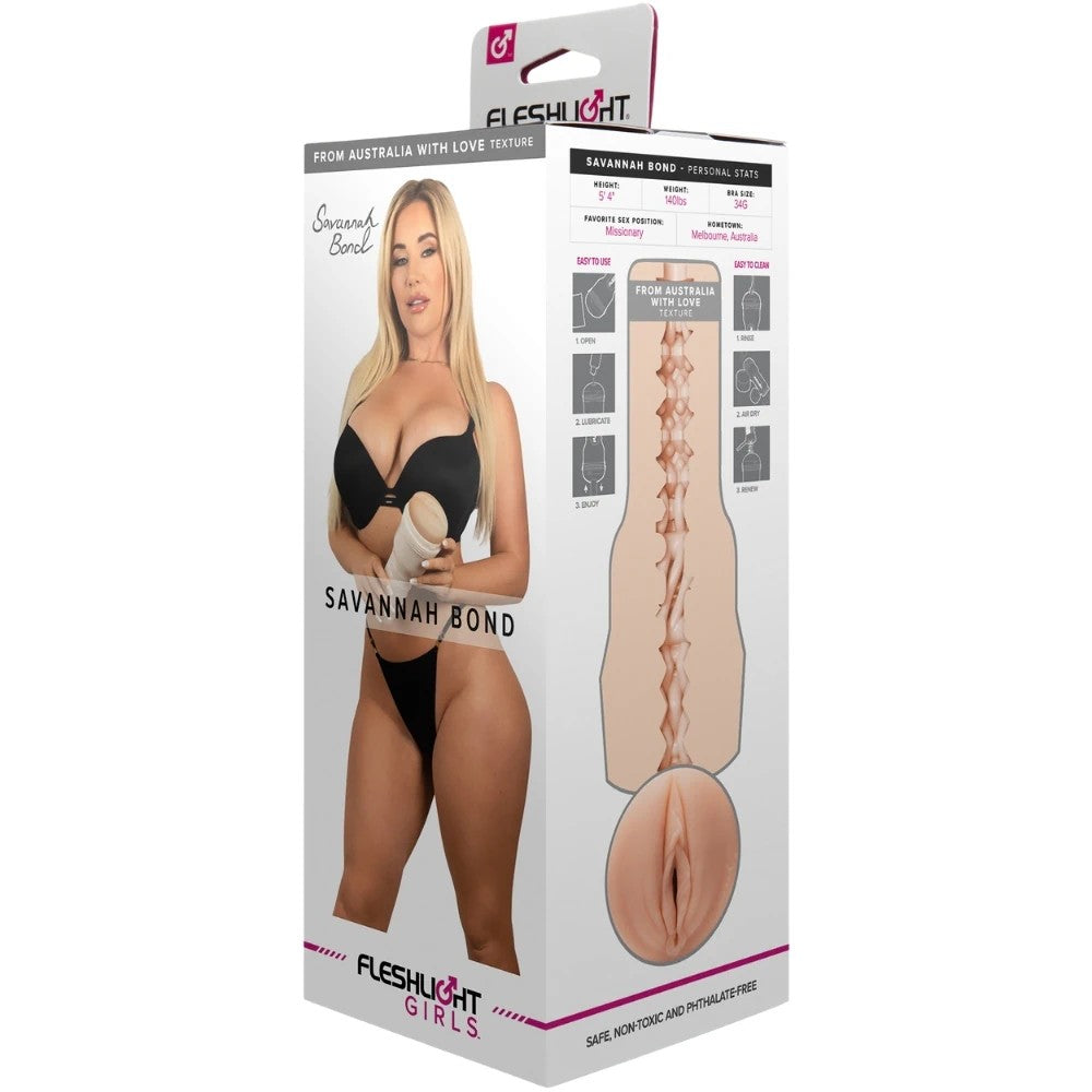 Fleshlight Girls Savannah Bond Vajina Masturbator