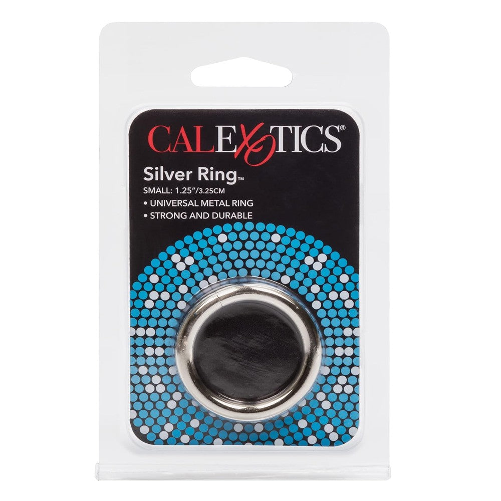 Calexotics Silver Ring Metal Penis Halkası Small