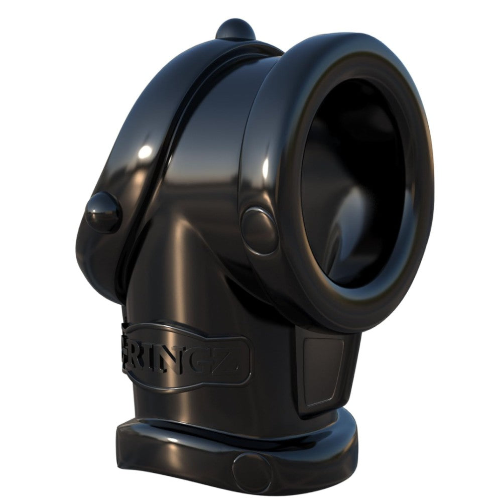 Pipedream Fantasy C-Ringz Cock Pipe Ball-Strecher Destekli Penis Halkası