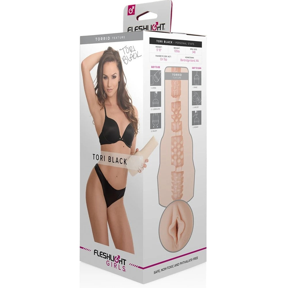 Fleshlight Girls Tori Black Realistik Vajina Masturbator