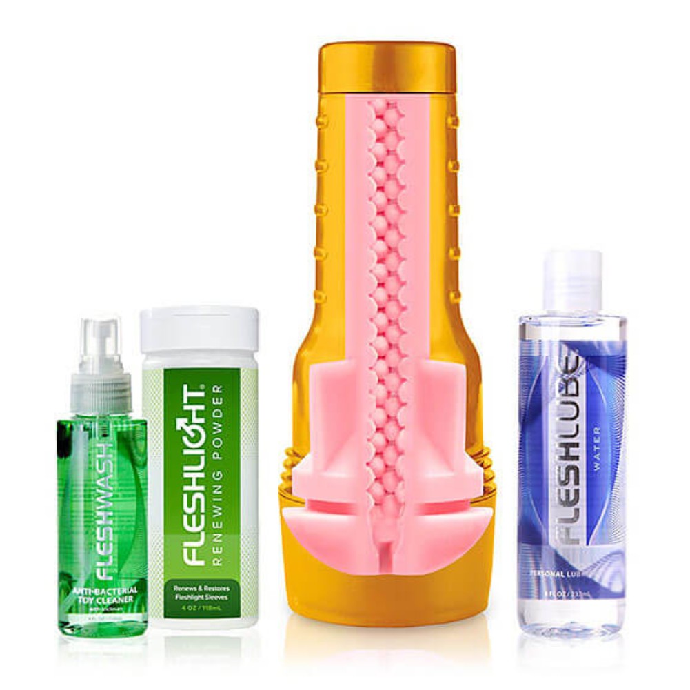 Fleshlight Pink Lady Stamina Value Pack Vantuzlu Vajina Masturbatör