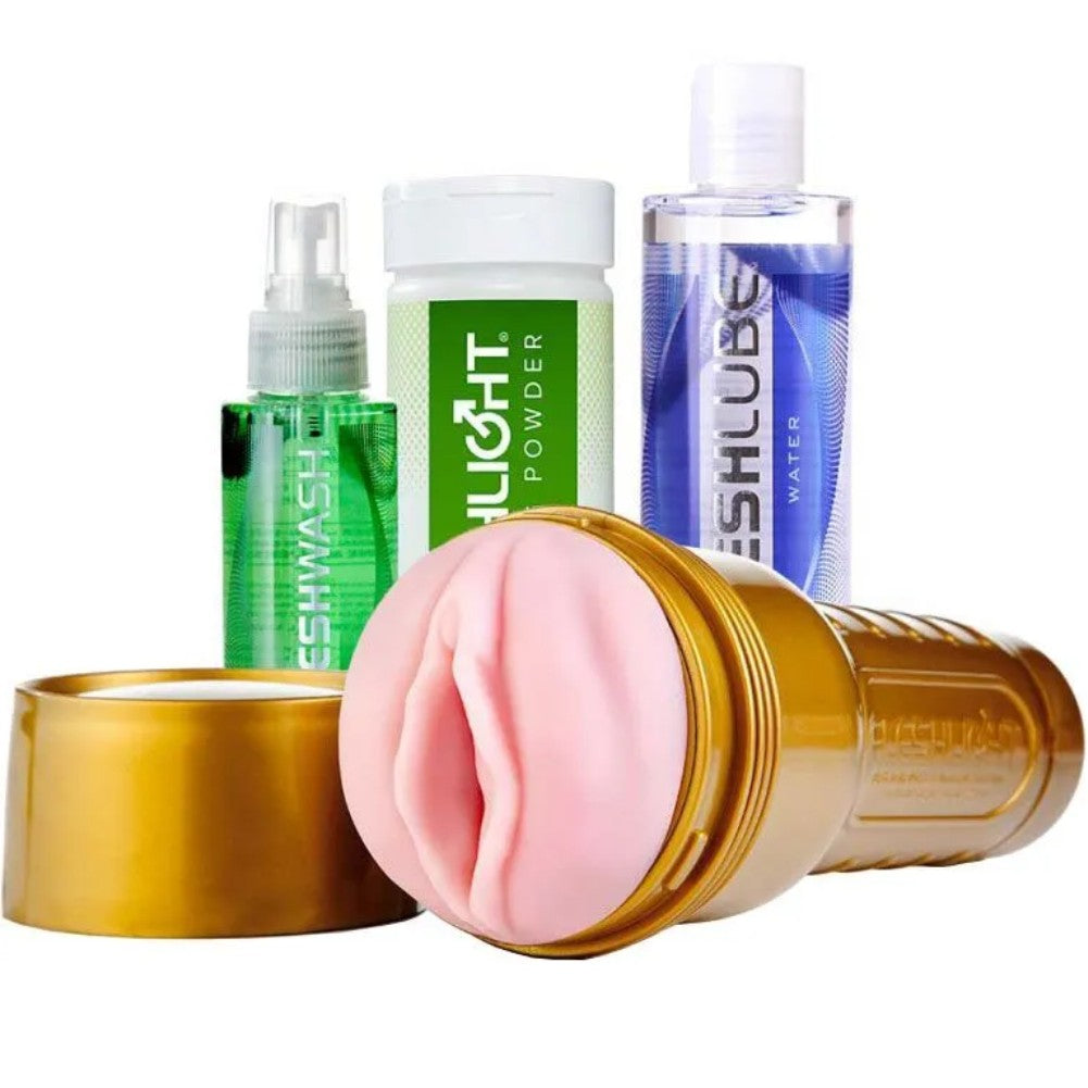 Fleshlight Pink Lady Stamina Value Pack Vantuzlu Vajina Masturbatör