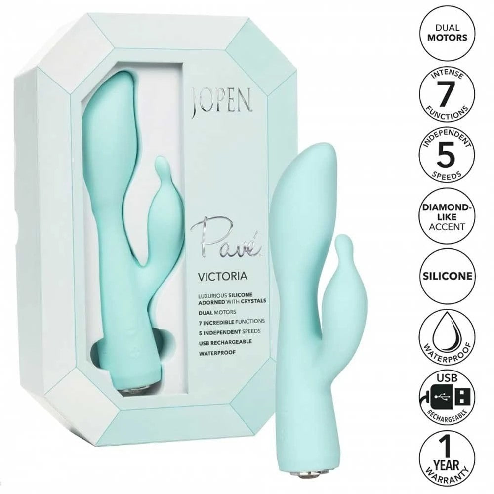 Jopen Pave Victoria 7 Mod Flexible Klitoral Rabbit Vibrator